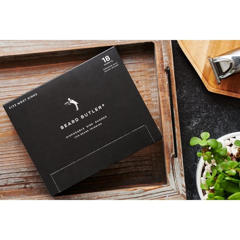 Beard Butler Beard Hair Catcher Disposable Sink Tissue Liners